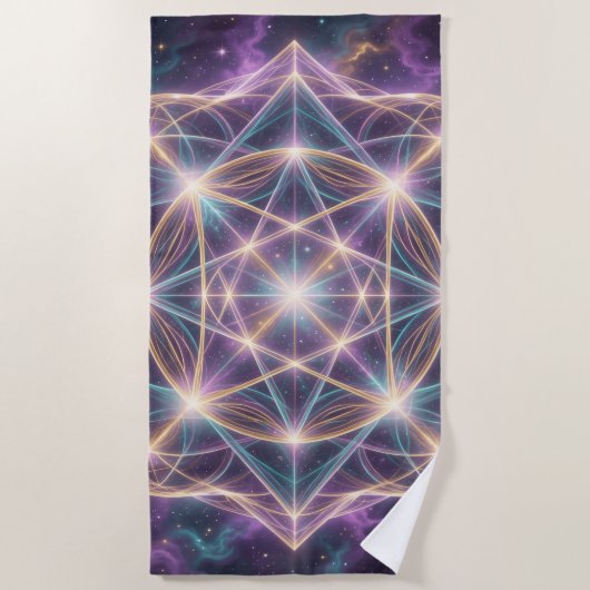 The 7 Chakras´11 Strandtuch (Vorderseite)