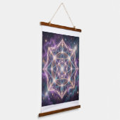 The 7 Chakras´11 Wandteppich Mit Holzrahmen (Gewinkelt)
