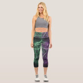 The 7 Chakras´1 Capri Leggings (Vorderseite)