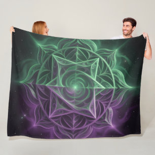 The 7 Chakras´1 Fleecedecke