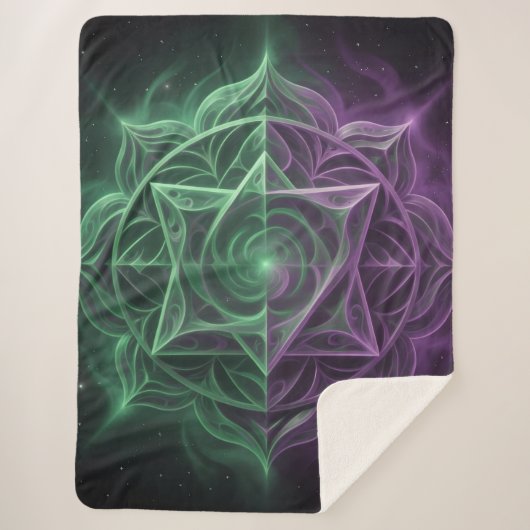 The 7 Chakras´1 Sherpadecke (Vorderseite)