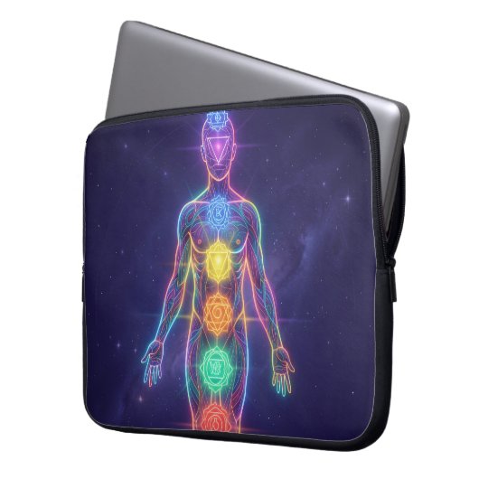 The 7 Chakras´2 Laptopschutzhülle (Vorderseite Links)