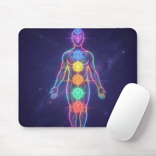 The 7 Chakras´2 Mousepad (Mit Mouse)