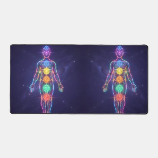 The 7 Chakras´2 Schreibtischunterlage (Vorderseite)