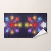 The 7 Chakras´3 Badhandtuch Set (Handtuch)