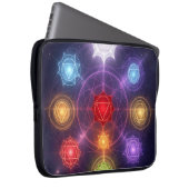 The 7 Chakras´3 Laptopschutzhülle (Vorne Rechts)