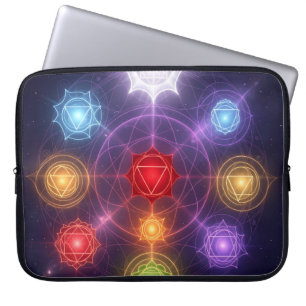 The 7 Chakras´3 Laptopschutzhülle