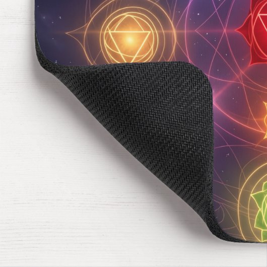 The 7 Chakras´3 Mousepad (Ecke)
