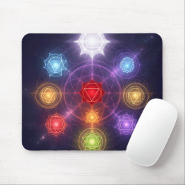 The 7 Chakras´3 Mousepad