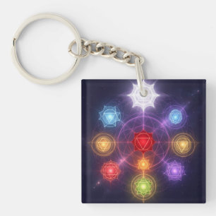 The 7 Chakras´3 Schlüsselanhänger