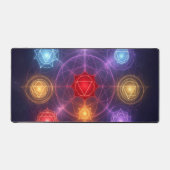 The 7 Chakras´3 Schreibtischunterlage (Vorderseite)