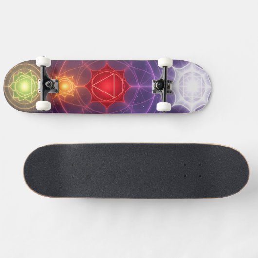 The 7 Chakras´3 Skateboard (Horizontal)