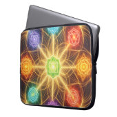 The 7 Chakras´4 Laptopschutzhülle (Vorderseite Links)