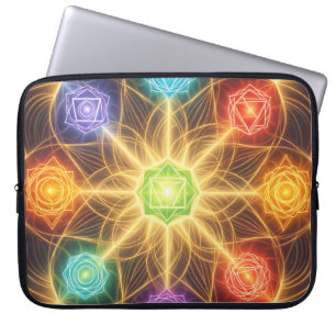 The 7 Chakras´4 Laptopschutzhülle