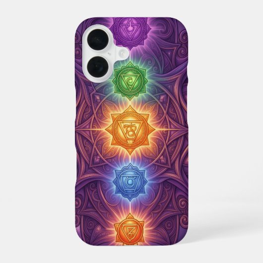 The 7 Chakras´5 iPhone 16 Hülle (Rückseite)