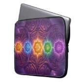 The 7 Chakras´5 Laptopschutzhülle (Vorderseite Links)