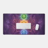 The 7 Chakras´5 Schreibtischunterlage (Tastatur & Maus)