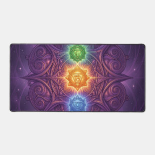 The 7 Chakras´5 Schreibtischunterlage