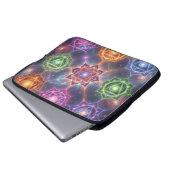 The 7 Chakras´6 Laptopschutzhülle (Vorne Knopf)