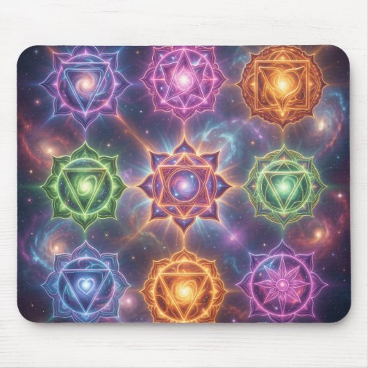 The 7 Chakras´6 Mousepad (Vorne)