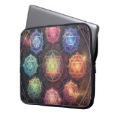 The 7 Chakras´8 Laptopschutzhülle (Vorderseite Links)