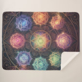 The 7 Chakras´8 Sherpadecke (Vorderseite (Horizontal))