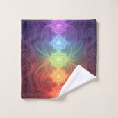 The 7 Chakras´9 Badhandtuch Set (Waschlappen)