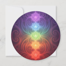 The 7 Chakras´9 Feiertagskarte