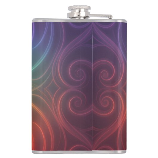 The 7 Chakras´9 Flachmann (Rückseite)