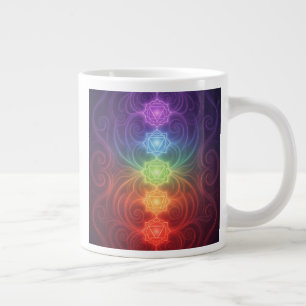 The 7 Chakras´9 Jumbo-Tasse