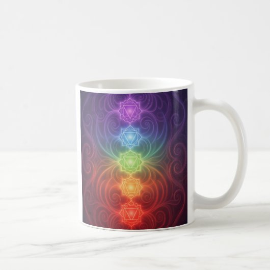 The 7 Chakras´9 Kaffeetasse (Rechts)