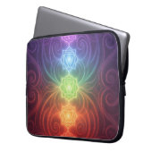 The 7 Chakras´9 Laptopschutzhülle (Vorderseite Links)