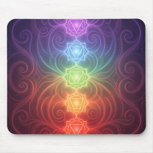 The 7 Chakras´9 Mousepad (Vorne)