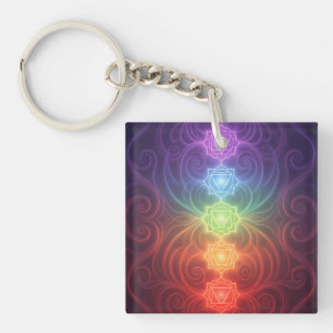 The 7 Chakras´9 Schlüsselanhänger