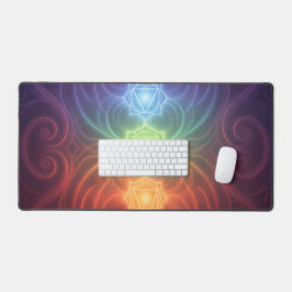 The 7 Chakras´9 Schreibtischunterlage