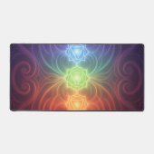 The 7 Chakras´9 Schreibtischunterlage (Vorderseite)