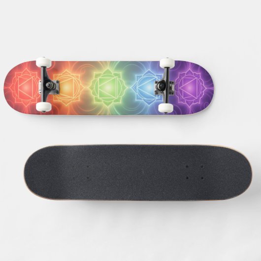 The 7 Chakras´9 Skateboard (Horizontal)