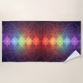 The 7 Chakras´9 Strandtuch (Vorderseite)