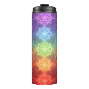 The 7 Chakras´9 Thermosbecher
