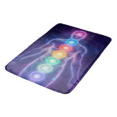 The 7 Chakras Badematte (Schrägansicht)