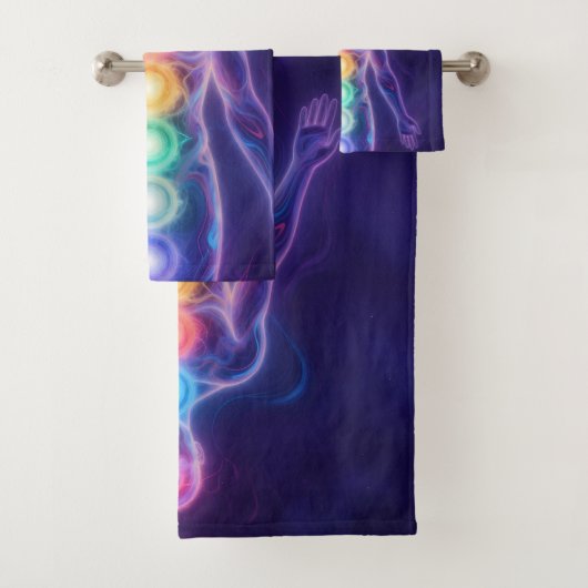  The 7 Chakras Badhandtuch Set (Insitu)