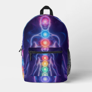  The 7 Chakras Bedruckter Rucksack
