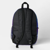 The 7 Chakras Bedruckter Rucksack (Rückseite)