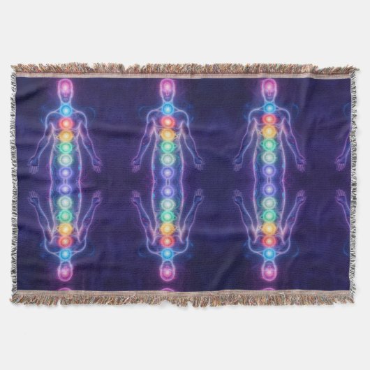 The 7 Chakras Decke (Vorderseite)