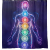 The 7 Chakras Duschvorhang (Vorderseite)
