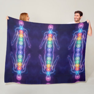The 7 Chakras Fleecedecke