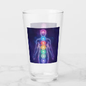 The 7 Chakras Glas (Rückseite)