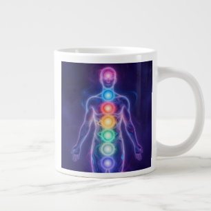  The 7 Chakras Jumbo-Tasse