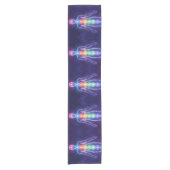 The 7 Chakras Kurzer Tischläufer (Vorderseite)