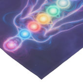 The 7 Chakras Kurzer Tischläufer (Ecke)